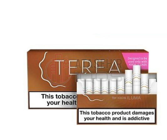 IQOS Terea Amber Stick (Kıbrıs / Gürcistan Üretim) - 1 Karton (10 Paket)