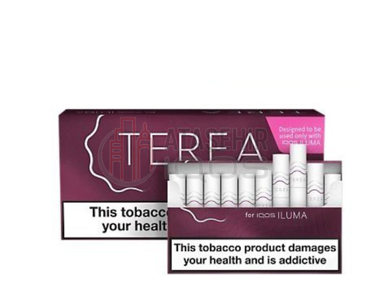 IQOS Terea Mauve Stick (Kıbrıs / Gürcistan Üretim) - 1 Karton (10 Paket)
