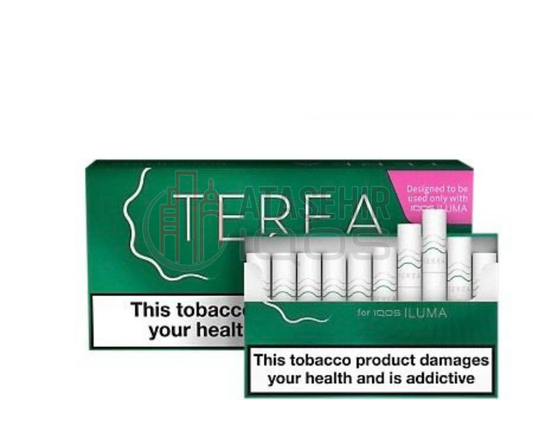 IQOS Terea Turquoise Stick (Kıbrıs / Gürcistan Üretim) - 1 Karton (10 Paket)