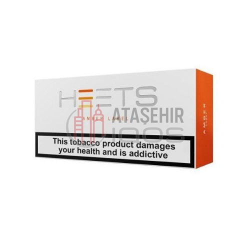 IQOS Heets Amber Stick (Kıbrıs / Ermenistan Üretim) - 1 Karton (10 Paket)