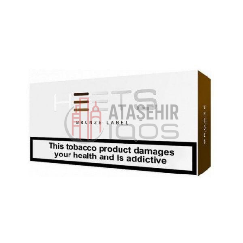 IQOS Heets Bronze Stick (Kıbrıs / Ermenistan Üretim) - 1 Karton (10 Paket)