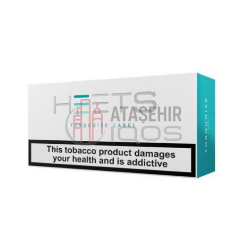 IQOS Heets Turquoise Stick (Kıbrıs / Ermenistan Üretim) - 1 Karton (10 Paket)